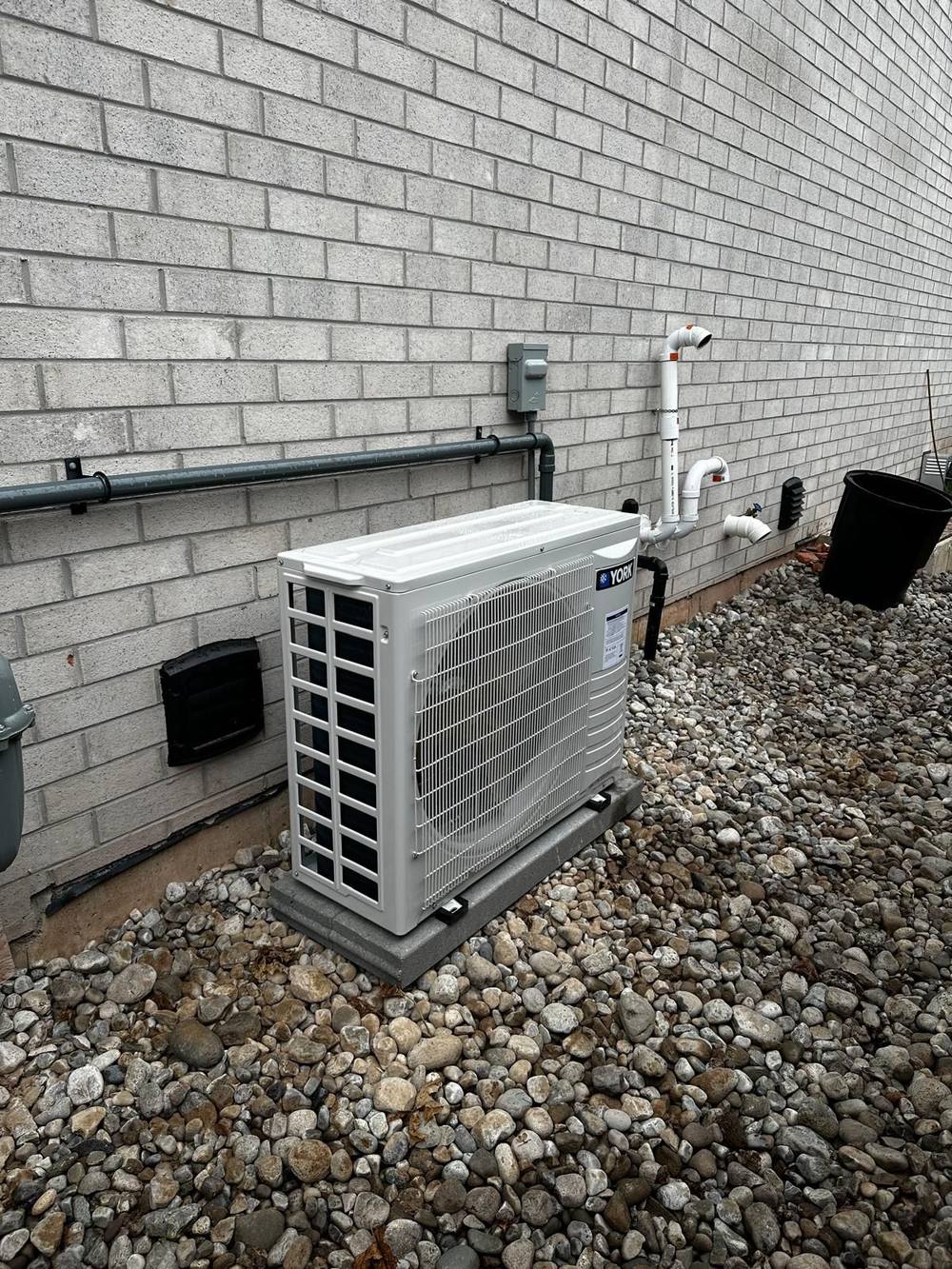 Central AC installation - IKAD Mechanical