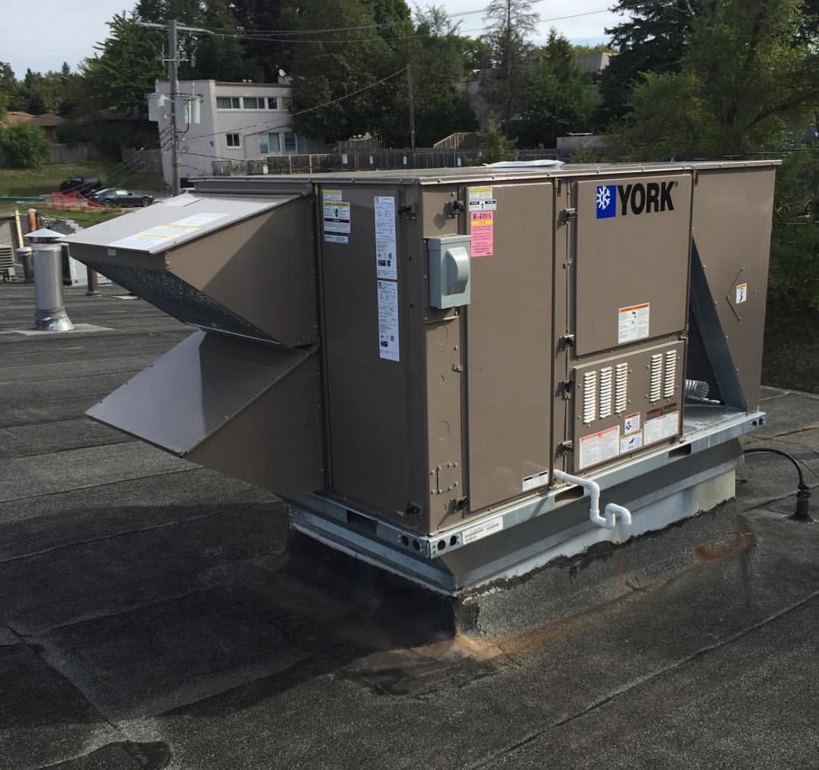 Residential HVAC install - IKAD Mechanical